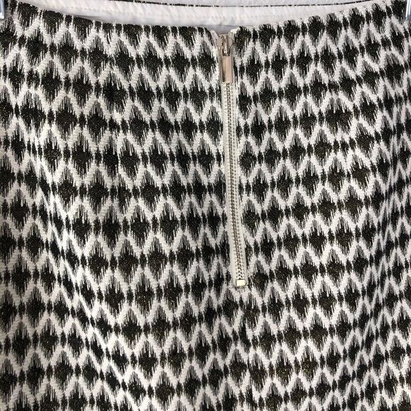 NWT PETITE Loft Outlets Sparkly Pattern Skirt - Picture 5 of 6